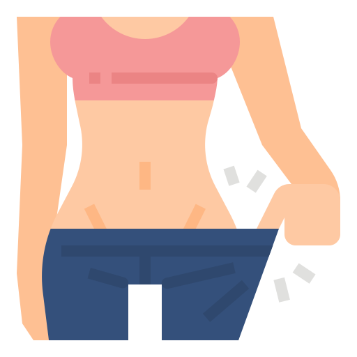 Weight loss treatment icon