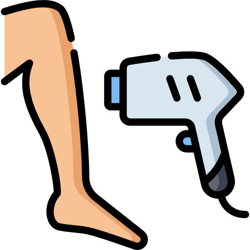 laser hair removal icon