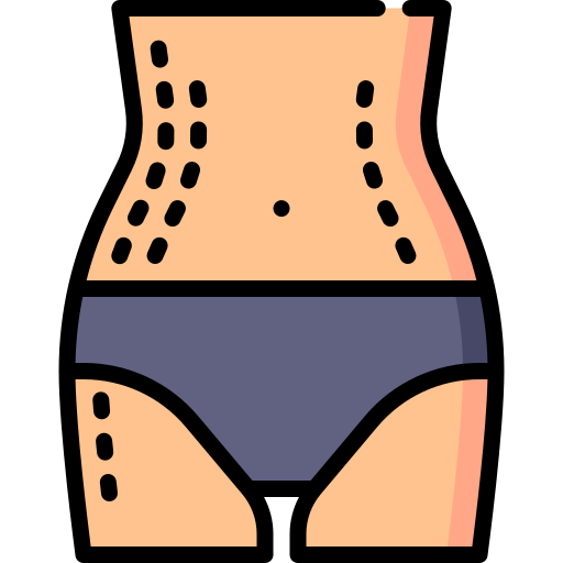 stretch marks removal icon